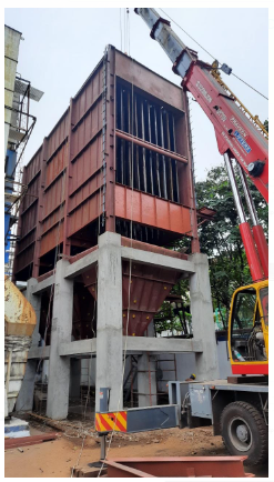 High-efficiency dry ESP system installed for industrial boiler filtration