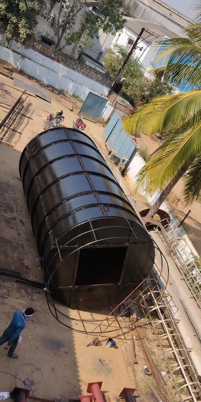 ASH SILO durable storage solution for fly ash with robust construction