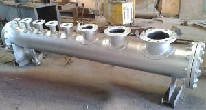 Industrial Steam Headers, Designed for high-pressure steam flow in manufacturing